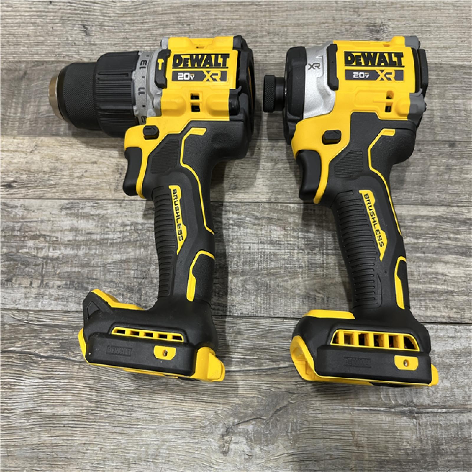 AS-IS DEWALT 20V XR Lithium-Ion Cordless 2-Tool Combo Kit