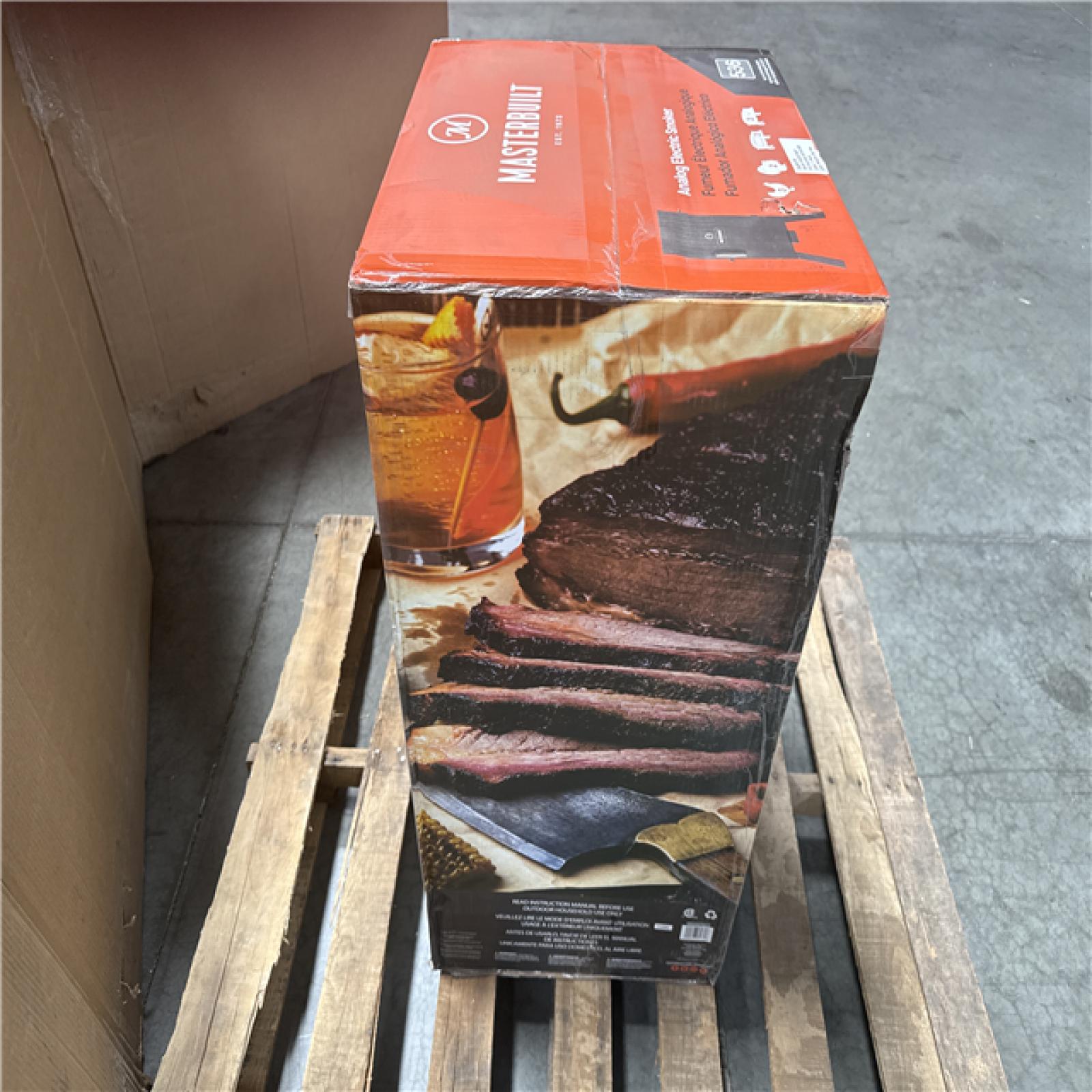 california as is master built Analog electric smoker