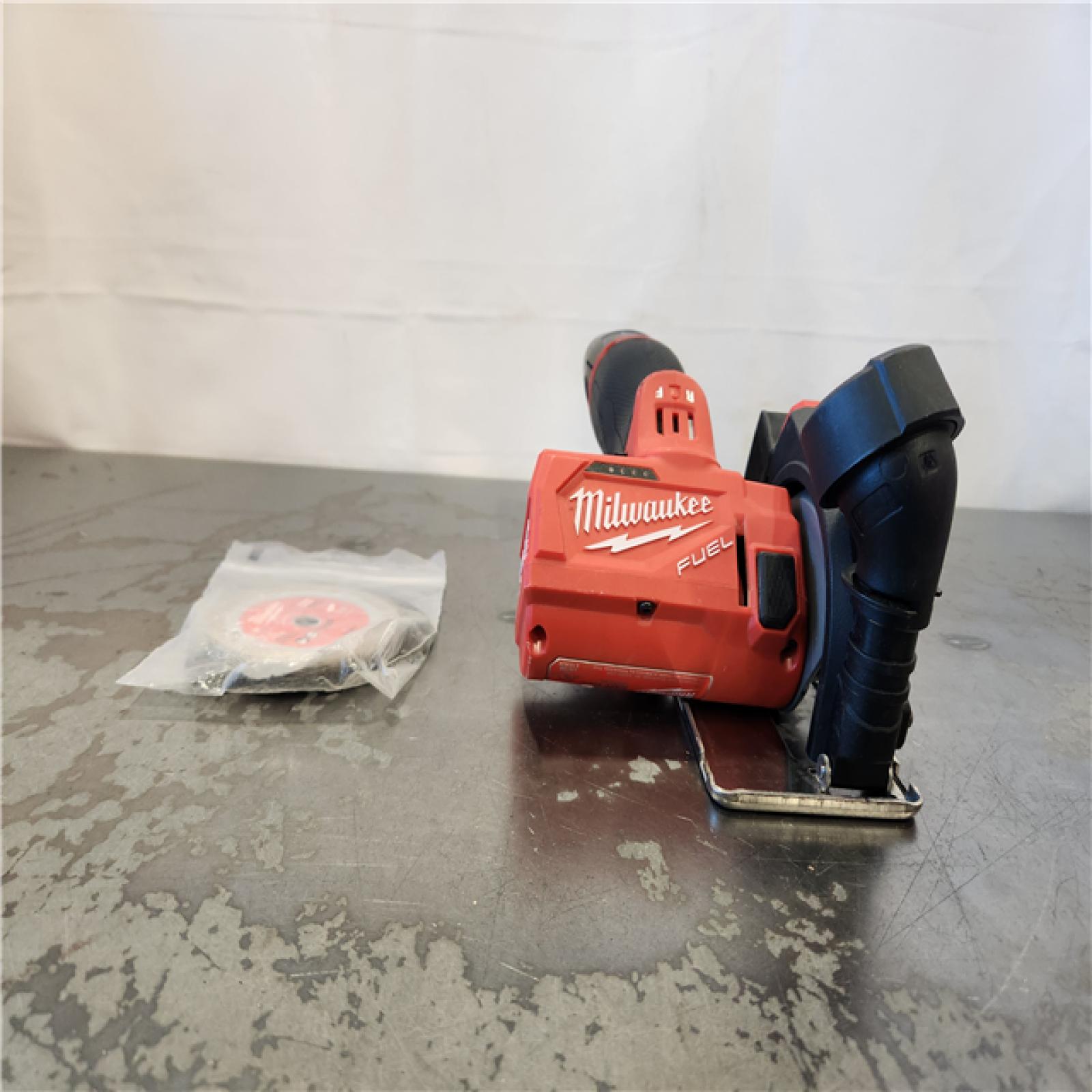 AS-IS- Milwaukee FUEL 12V Lithium-Ion Brushless Cordless 3 in. Cut Off Saw (Tool-Only)