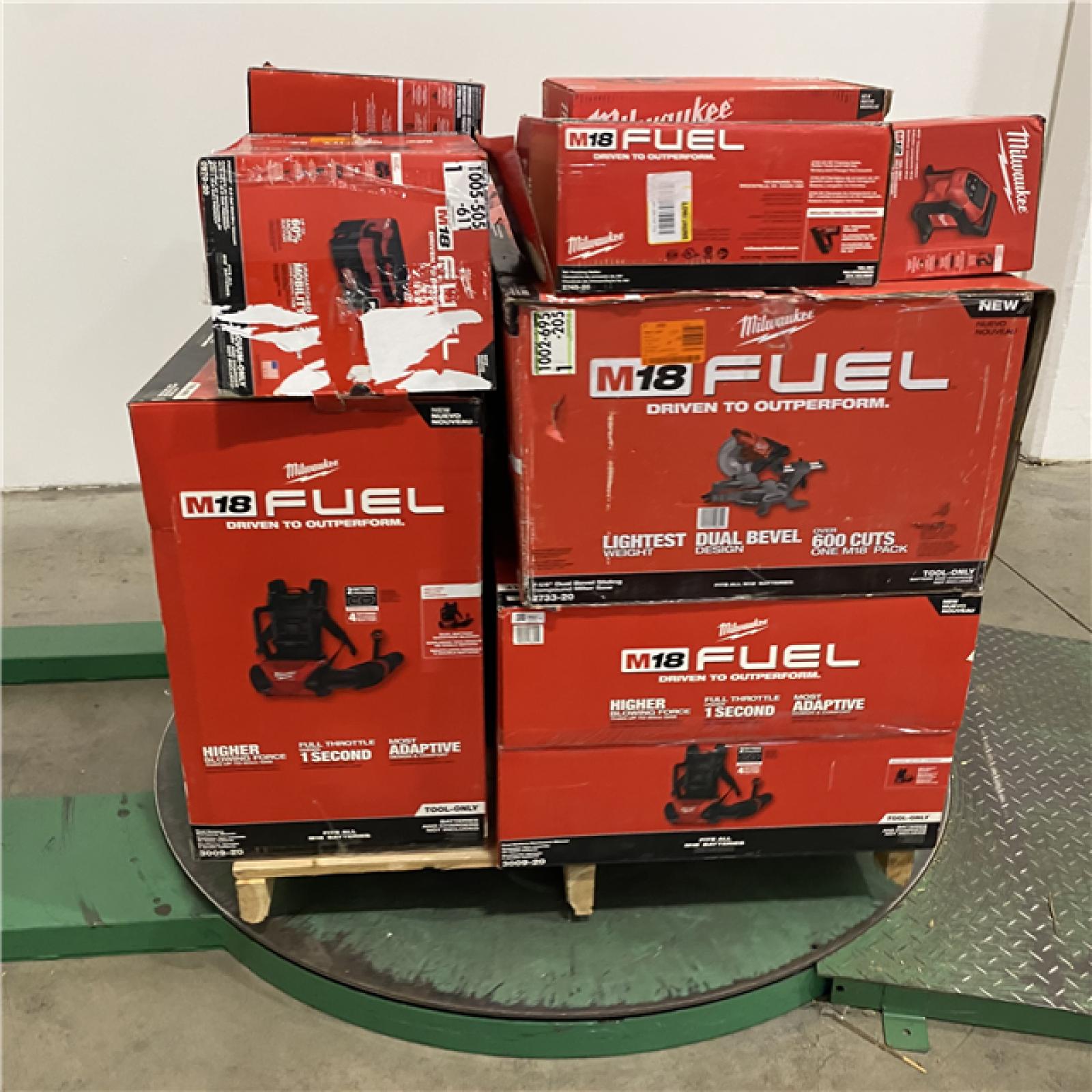 Dallas Location - As-Is MILWAUKEE Tool Pallet