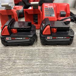 AS-IS Milwaukee 18V Lithium-Ion Brushless Cordless Compact Drill/Impact Combo Kit