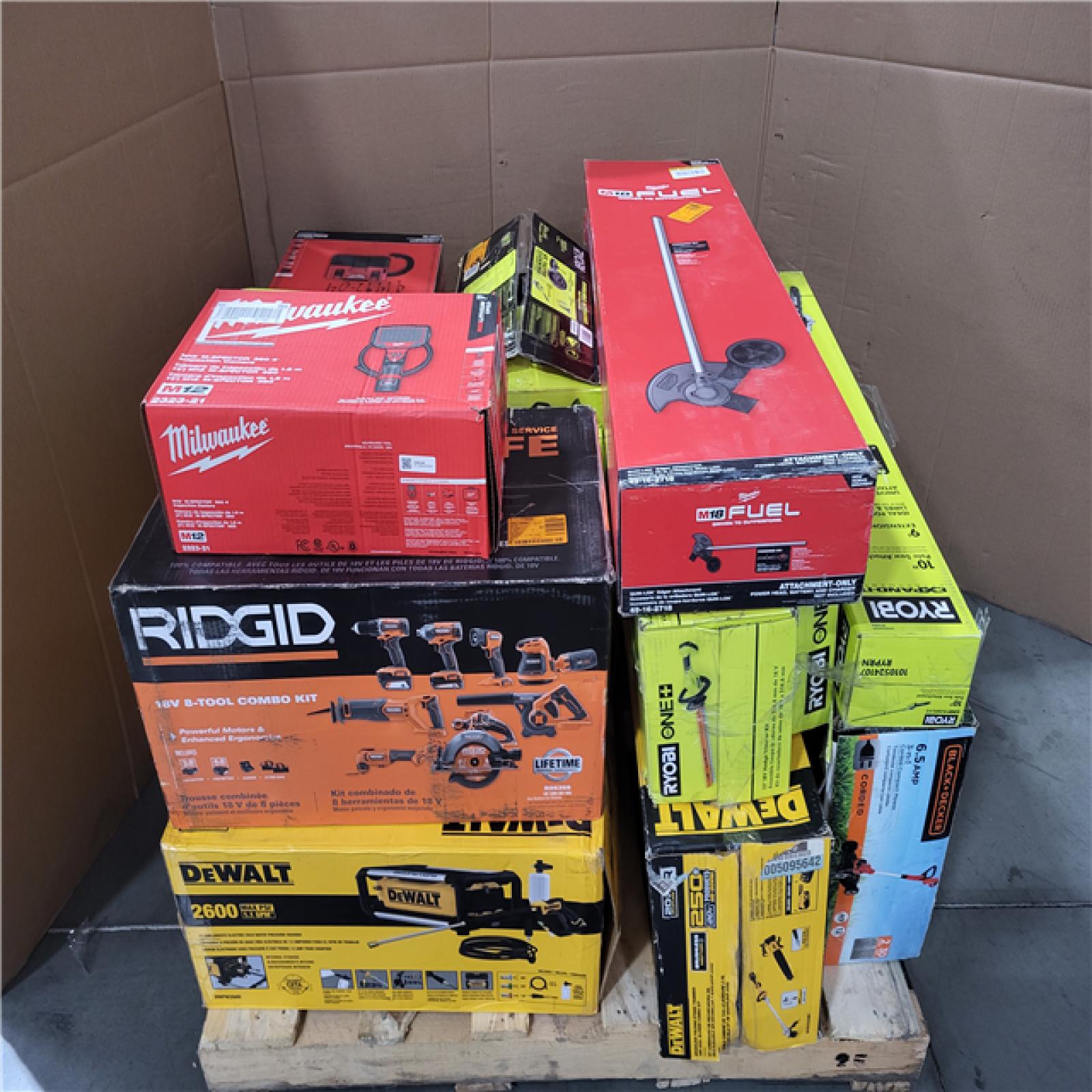 CALIFORNIA AS-IS TOOL PALLET