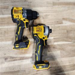 HOUSTON LOCATION - AS-IS DEWALT 2 TOOL COMBO KIT W/ (2) BATTERY & CHARGER