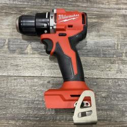 AS-IS Milwaukee 18V Lithium-Ion Brushless Cordless 1/2 in. Compact Hammer Drill/Driver Kit