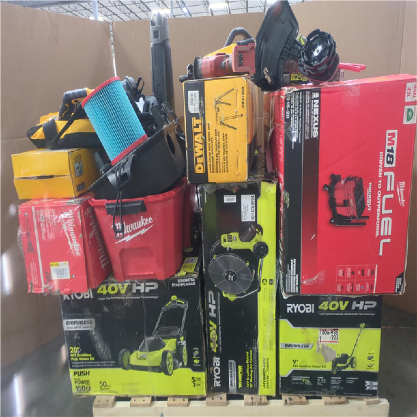 CALIFORNIA AS-IS TOOL PALLET