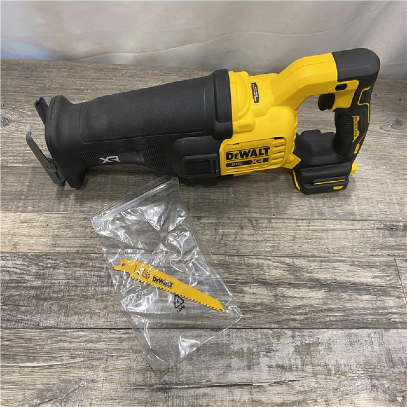 AS-IS DEWALT 20-Volt XR Cordless Reciprocating Saw (Tool Only)