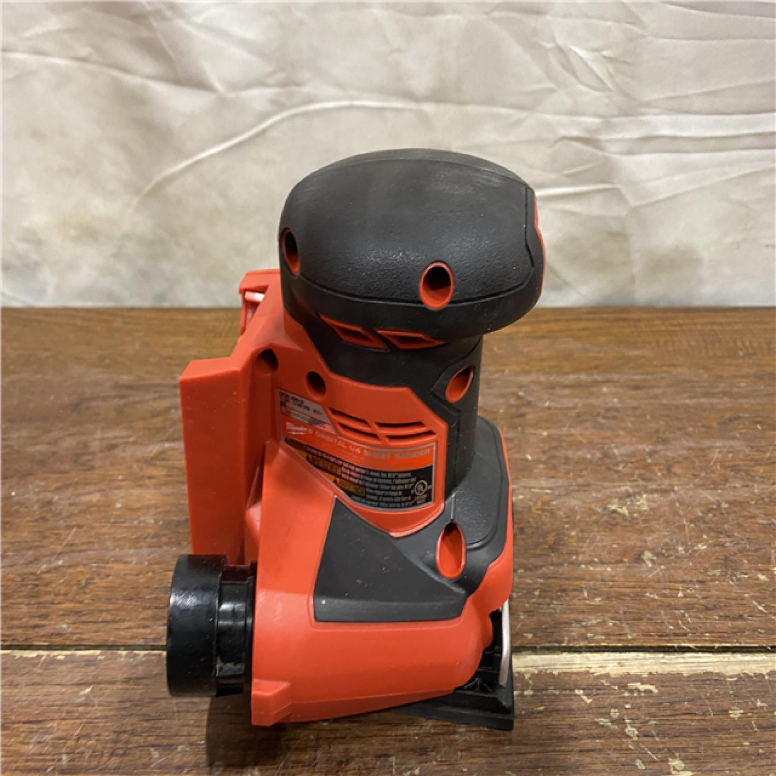 AS-IS Milwaukee 1/4 in. Sheet Sander (Tool-Only)