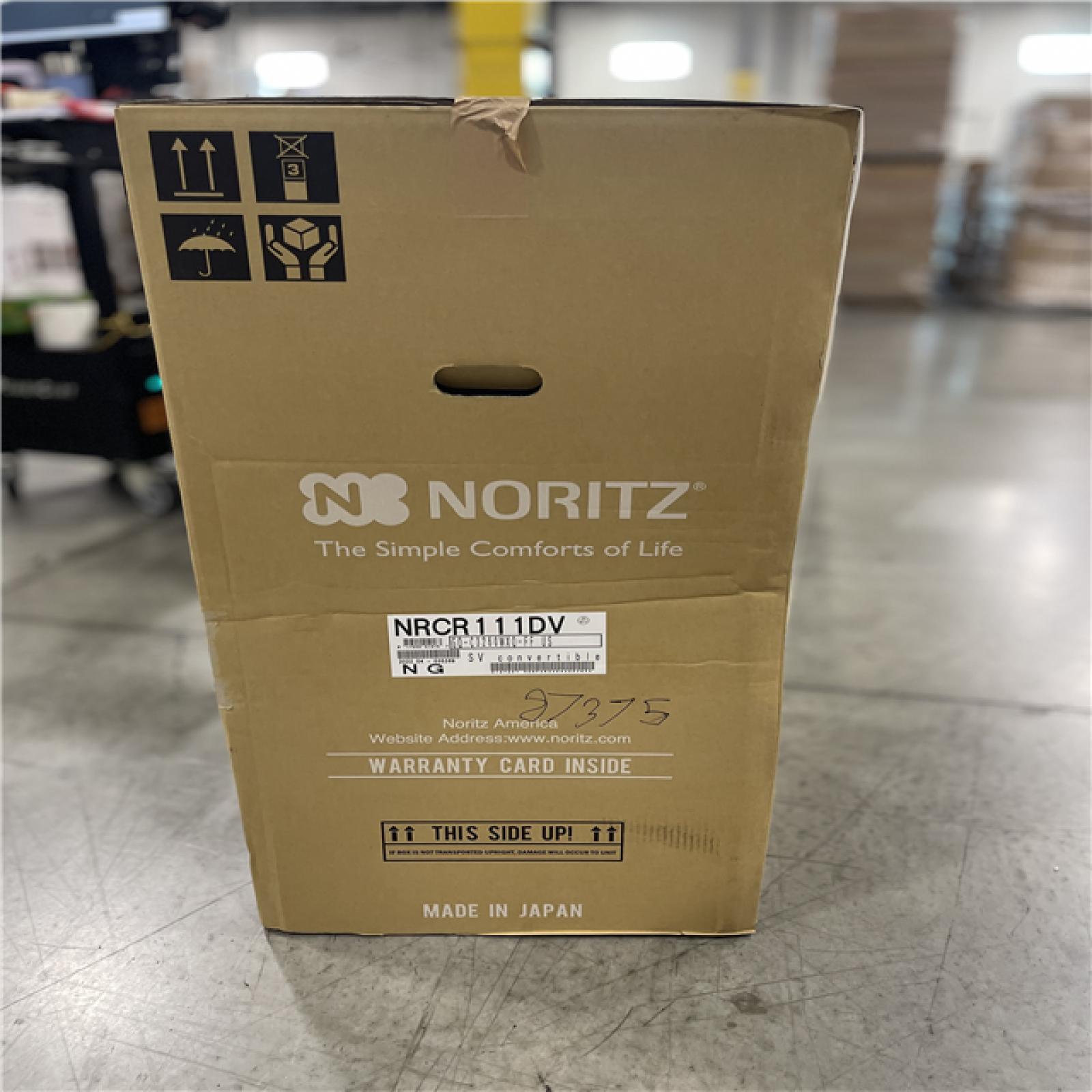 DALLAS LOCATION - Noritz America 199 MBH Indoor/Outdoor Condensing Natural Gas Tankless Water Heater