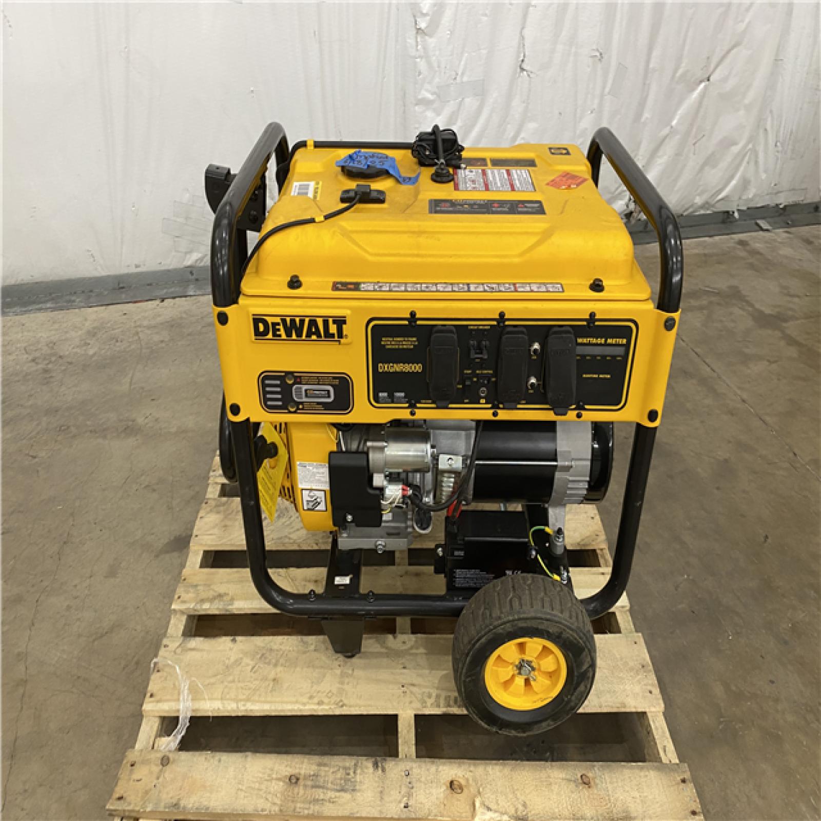 Houston Location - AS IS Dewalt 8000 Running Watts Generator