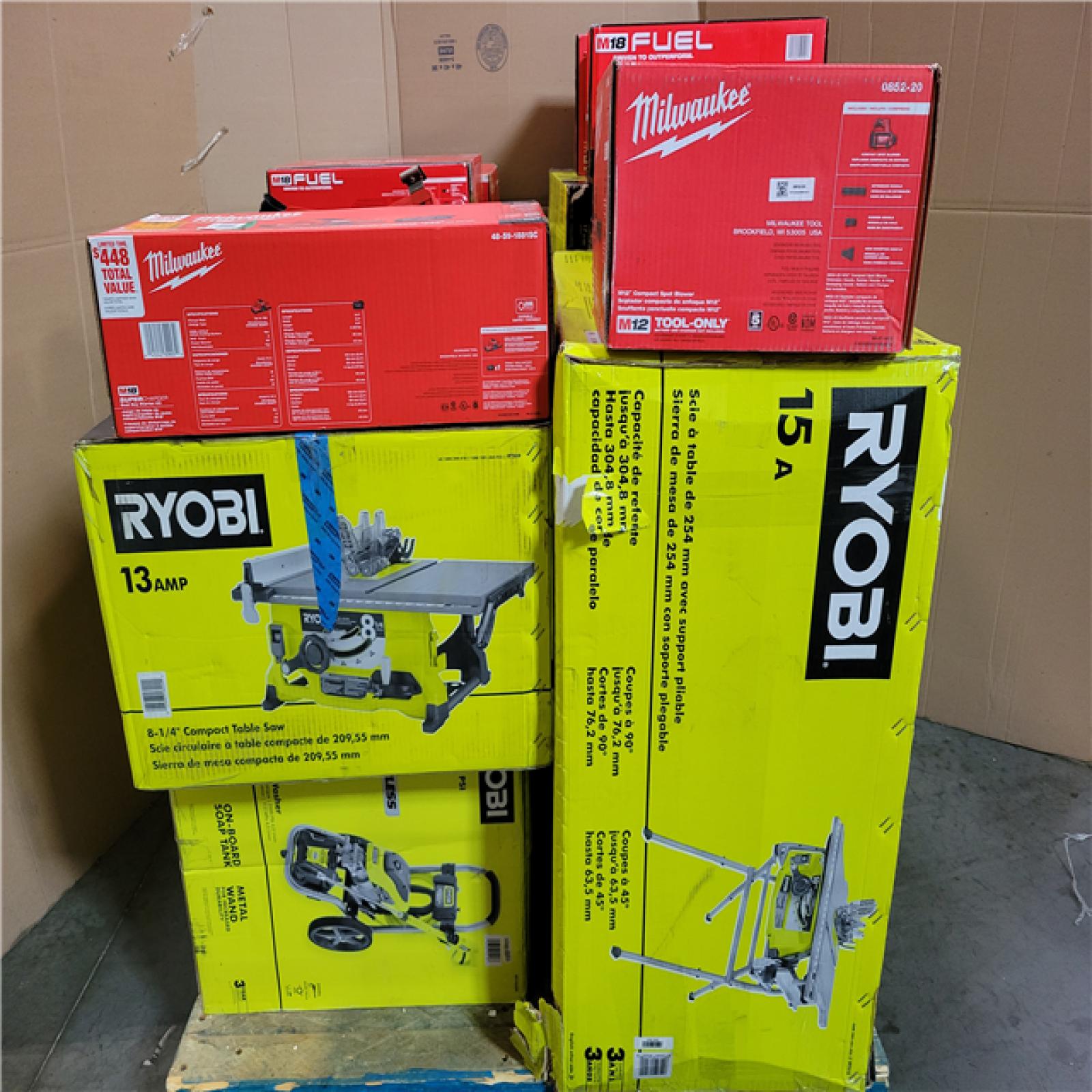 CALIFORNIA AS-IS TOOL PALLET