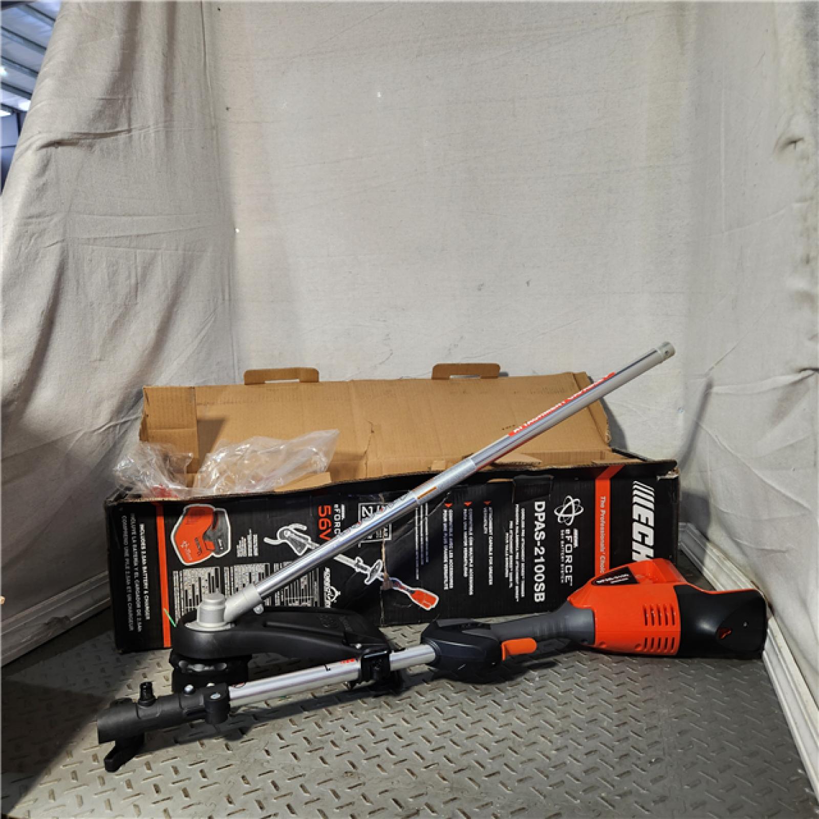 HOUSTON Location-AS-IS-Echo DPAS-2100SBC1 EFORCE 56V Brushless Cordless Pro Attachment Trimmer APPEARS NEW! Condition