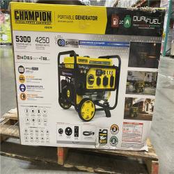 Dallas Location - As-Is Champion Power Equipment 5300/4250-Watt Gasoline Portable Generator
