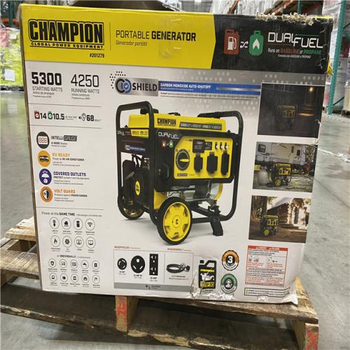 Dallas Location - As-Is Champion Power Equipment 5300/4250-Watt Gasoline Portable Generator