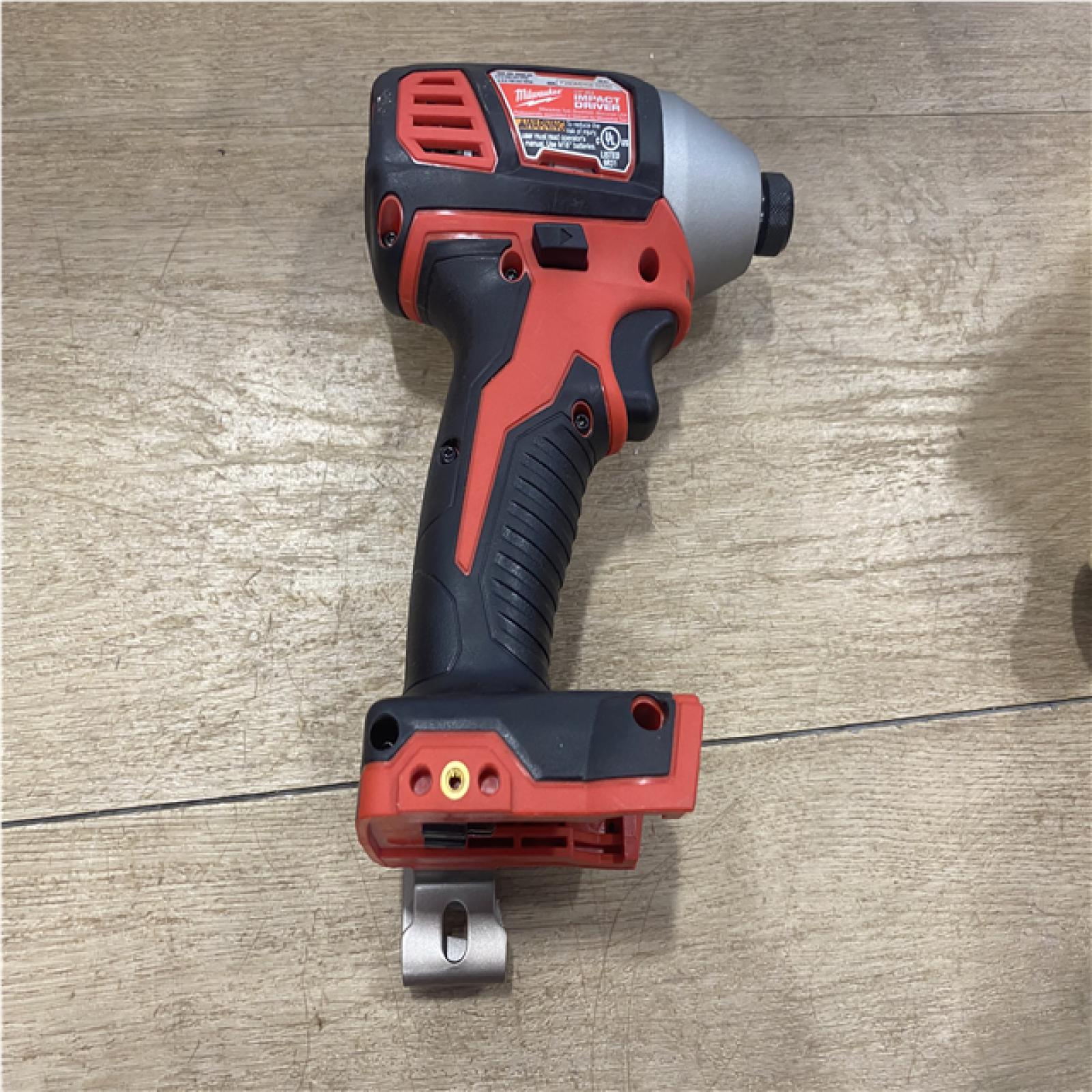 AS-IS Milwaukee 18V Lithium-Ion Cordless 1/4 in. Hex Impact Driver (Tool-Only)