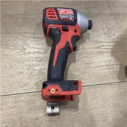 AS-IS Milwaukee 18V Lithium-Ion Cordless 1/4 in. Hex Impact Driver (Tool-Only)