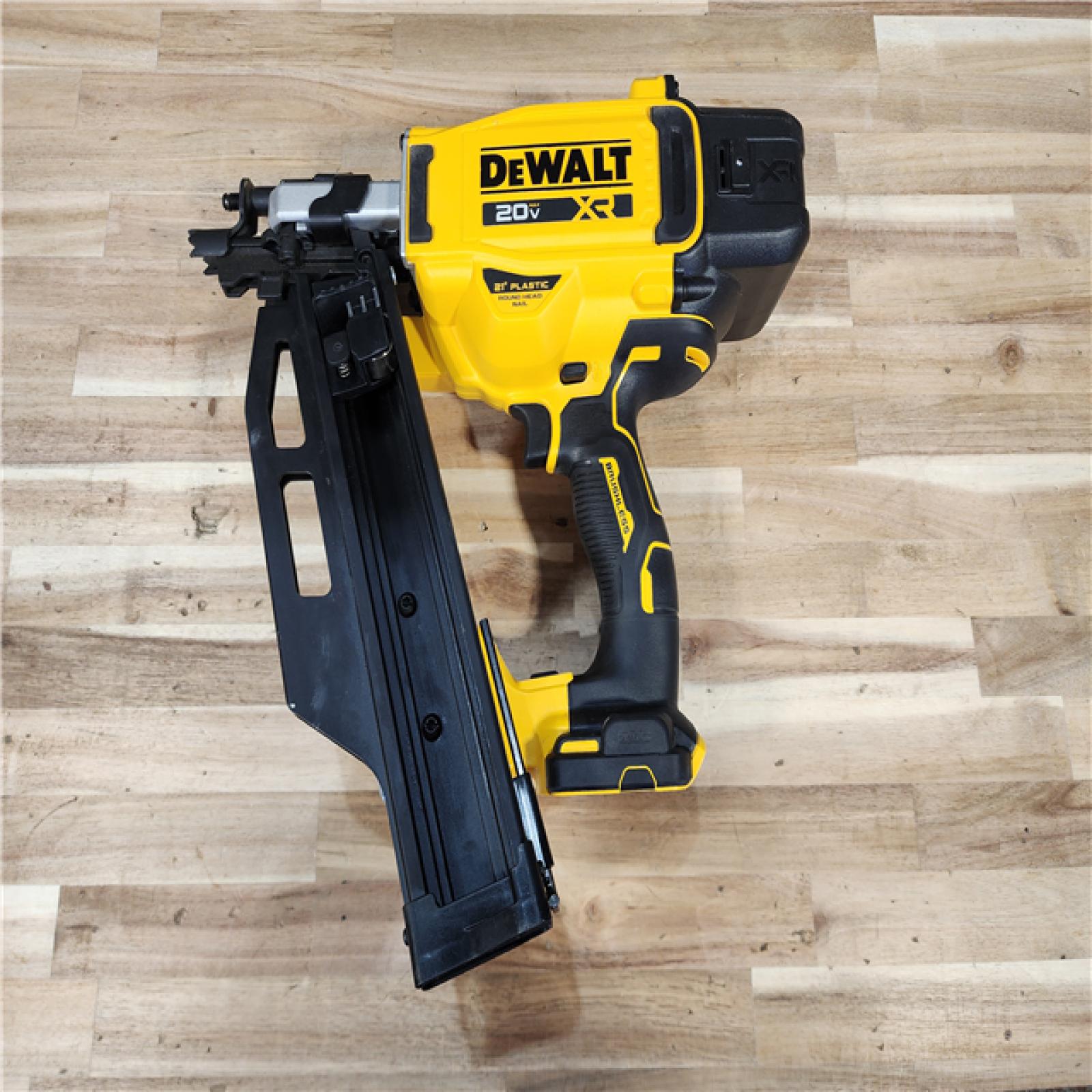 HOUSTON LOCATION - AS-IS DEWALT 20-Volt 21° Cordless Framing Nailer (Tool-Only)