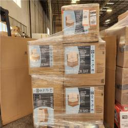 Phoenix NEW Hampton Bay Crystal Ridge Wicker Outdoor Modular Sectional Set With Almond CushionGuard Cushions (5-Piece Set)