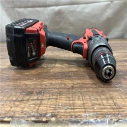 AS-IS MILWAUKEE M18 FUEL 18V Lithium-Ion Brushless Cordless Hammer Drill and Impact Driver Combo Kit (2-Tool) with 2 Batteries