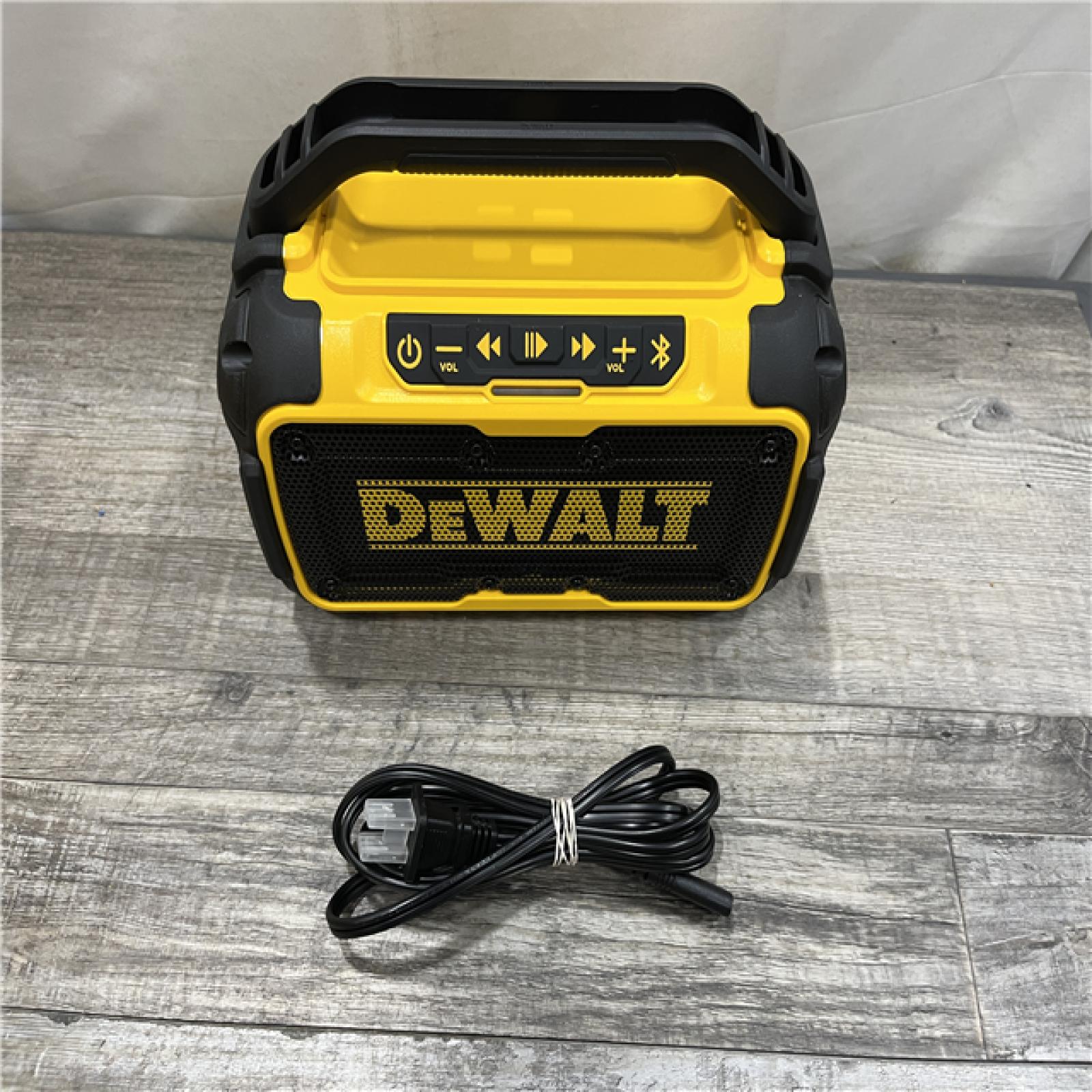 AS-IS DEWALT 20V MAX Cordless Bluetooth Speaker (Tool Only)