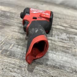 AS-IS Milwaukee FUEL 12V Lithium-Ion Brushless Cordless 1/4 in. Hex Impact Driver (Tool-Only)