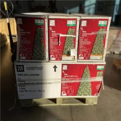 DALLAS LOCATION -  Home Accents Holiday 9 ft. Pre-Lit LED Wesley Pine Artificial Christmas Tree - 6 UNITS