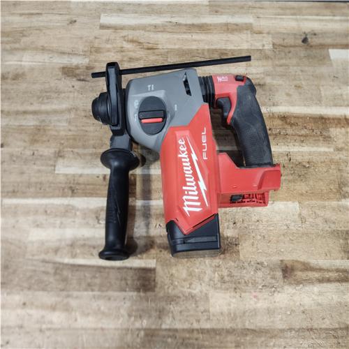 HOUSTON LOCATION - AS - IS Milwaukee  FUEL 18V Lithium-Ion Brushless Cordless 1 in. SDS-Plus Rotary Hammer (Tool-Only)