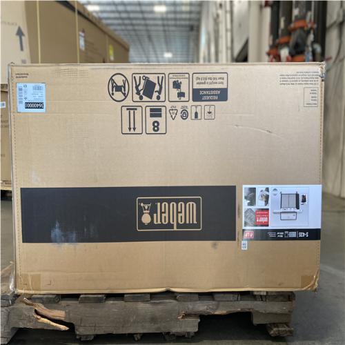 DALLAS LOCATION - WEBER Genesis S-435 4-Burner Propane Gas Grill in Stainless Steel with Side Burner