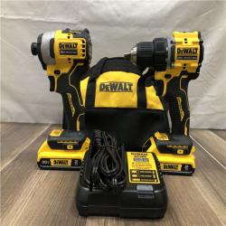 AS-IS DEWALT ATOMIC 20-Volt MAX Lithium-Ion Cordless Combo Kit