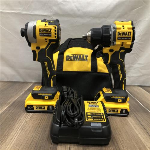 AS-IS DEWALT ATOMIC 20-Volt MAX Lithium-Ion Cordless Combo Kit