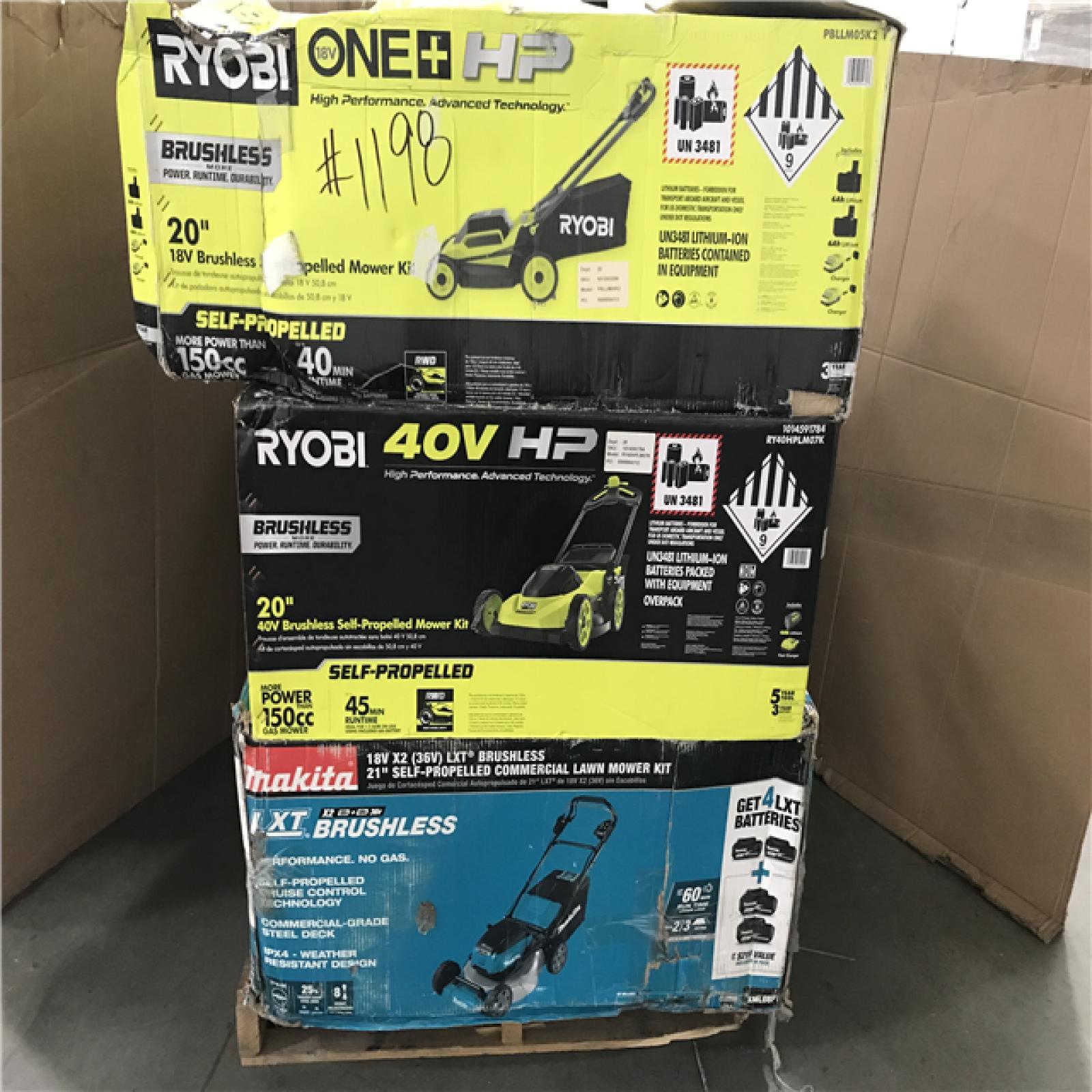 California As Is Outdoor Power Equipment