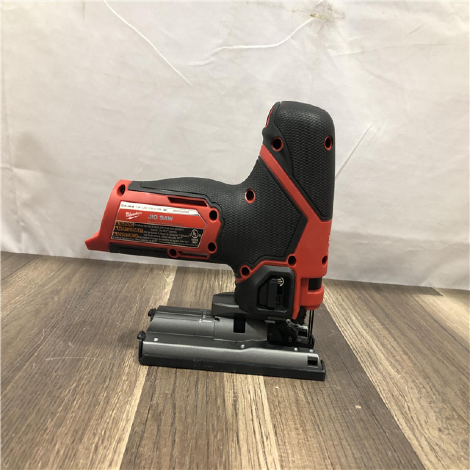 AS-IS Milwaukee M12 12V Fuel Lithium-Ion Cordless Jig Saw (Tool-Only)