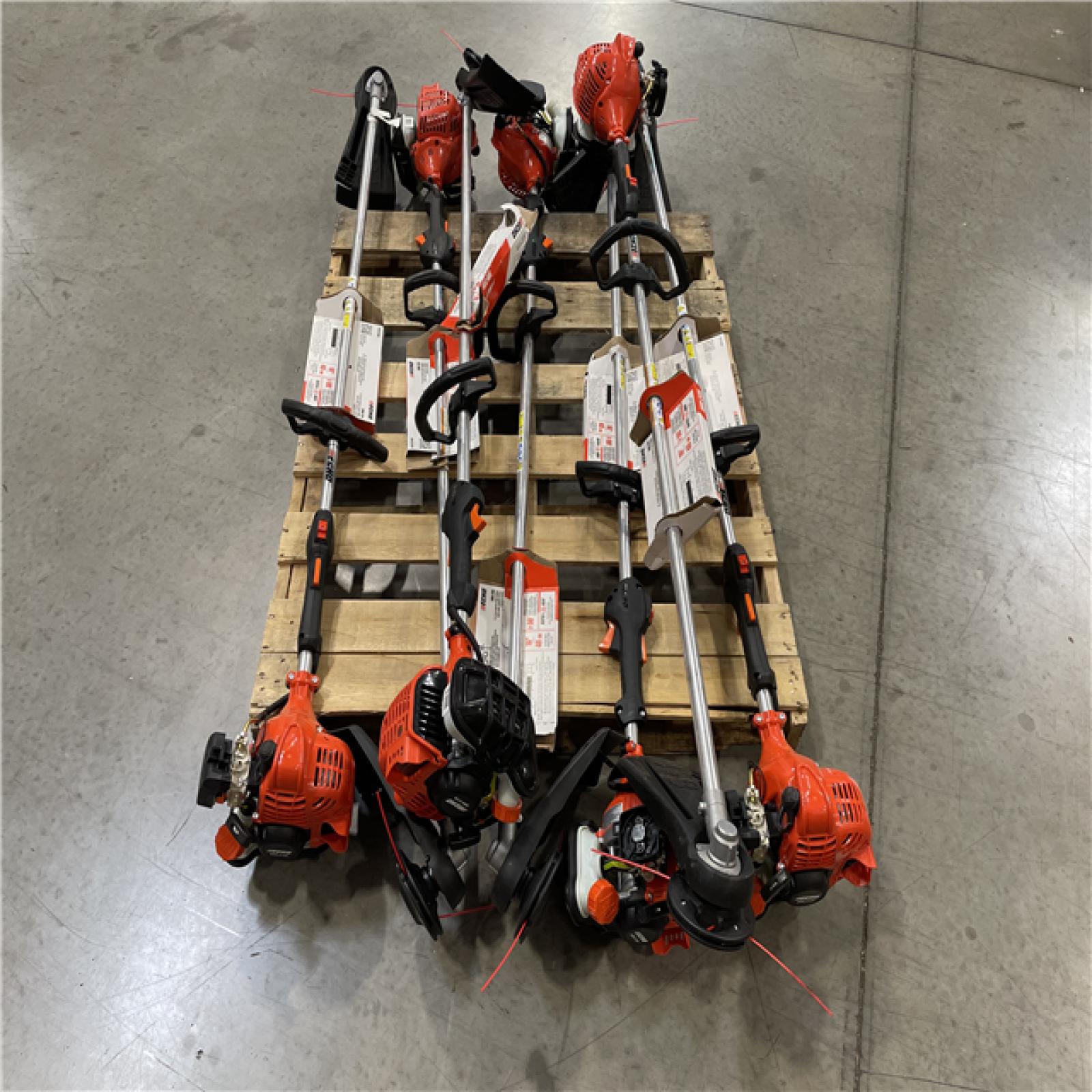 DALLAS LOCATION- ECHO 21.2 cc Gas 2-Stroke Straight Shaft String Trimmer PALLET (7 UNITS)