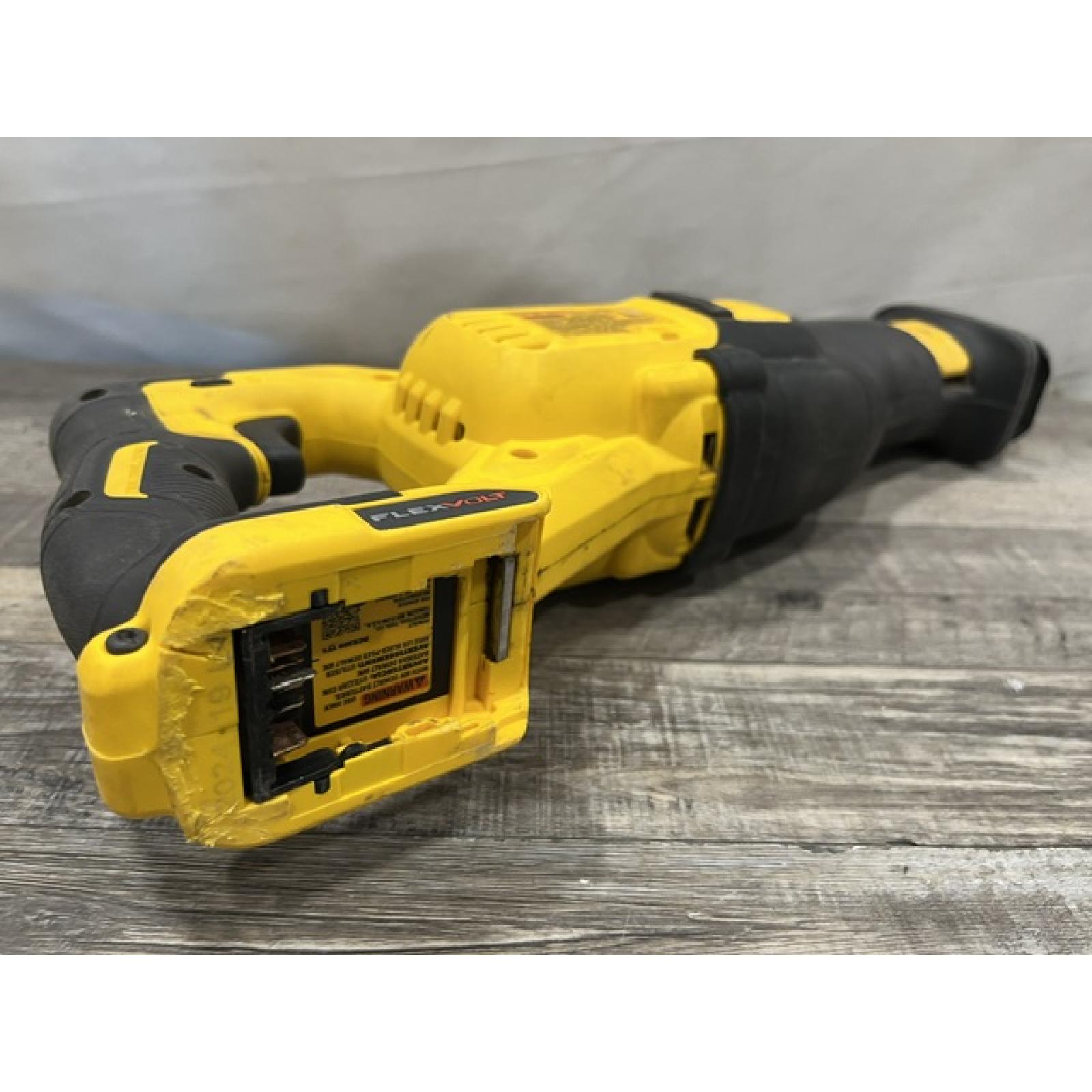 AS-IS DEWALT FLEXVOLT 60V MAX Cordless Brushless Reciprocating Saw (Tool Only)