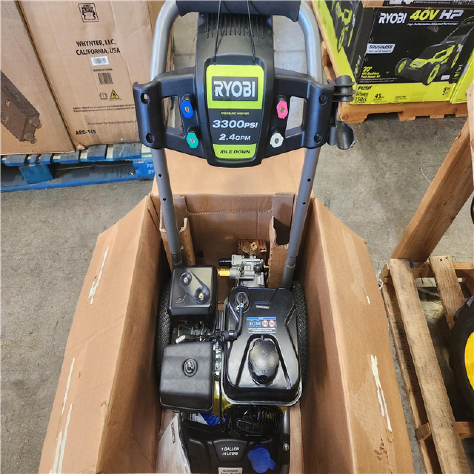 Phoenix AS-IS RYOBI 3300 PSI 2.4 GPM Cold Water Gas Pressure Washer with 212cc Engine
