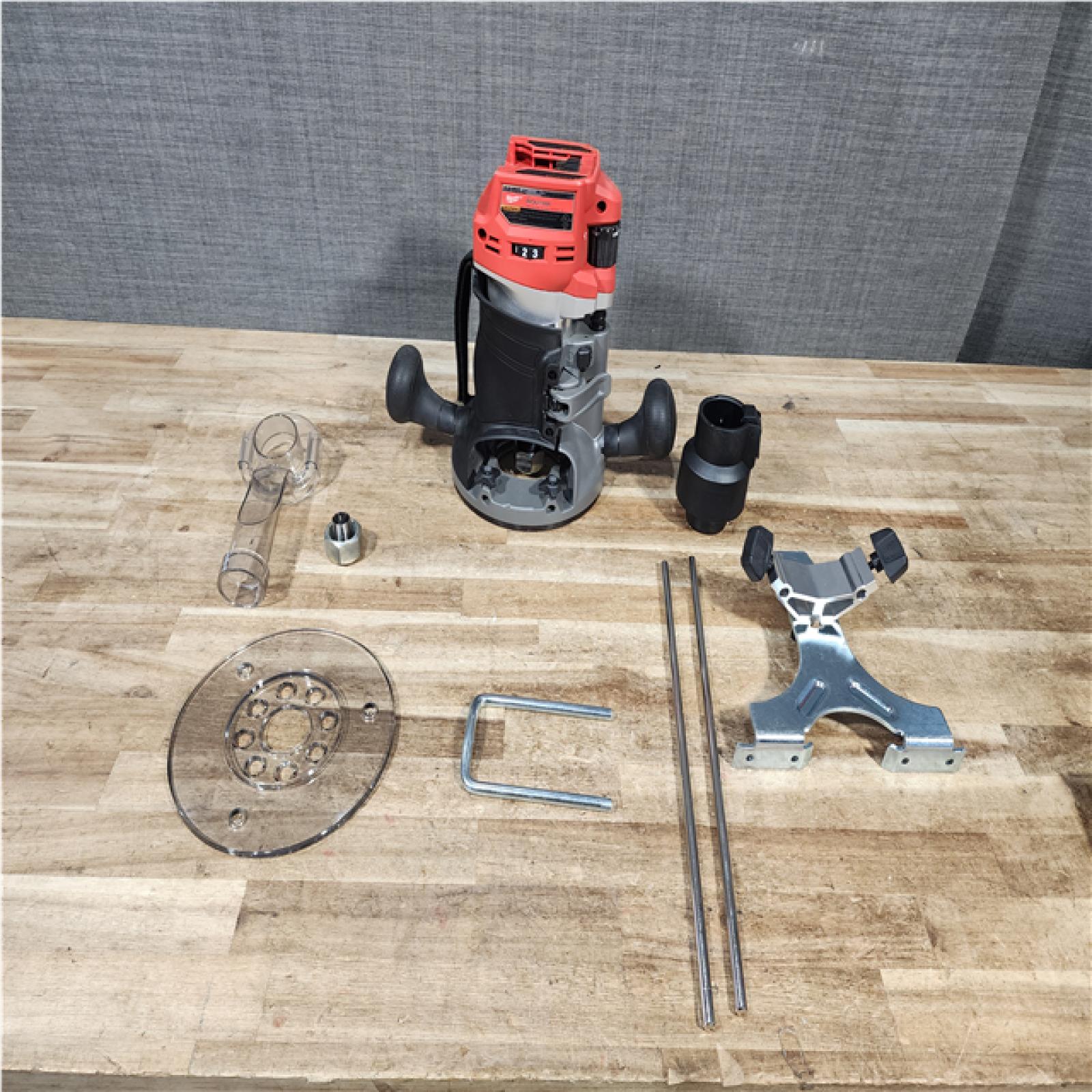 Houston Location AS-IS Milwaukee FUEL 18V Lithium-Ion Cordless Brushless 1/2 in. Router (Tool-Only)