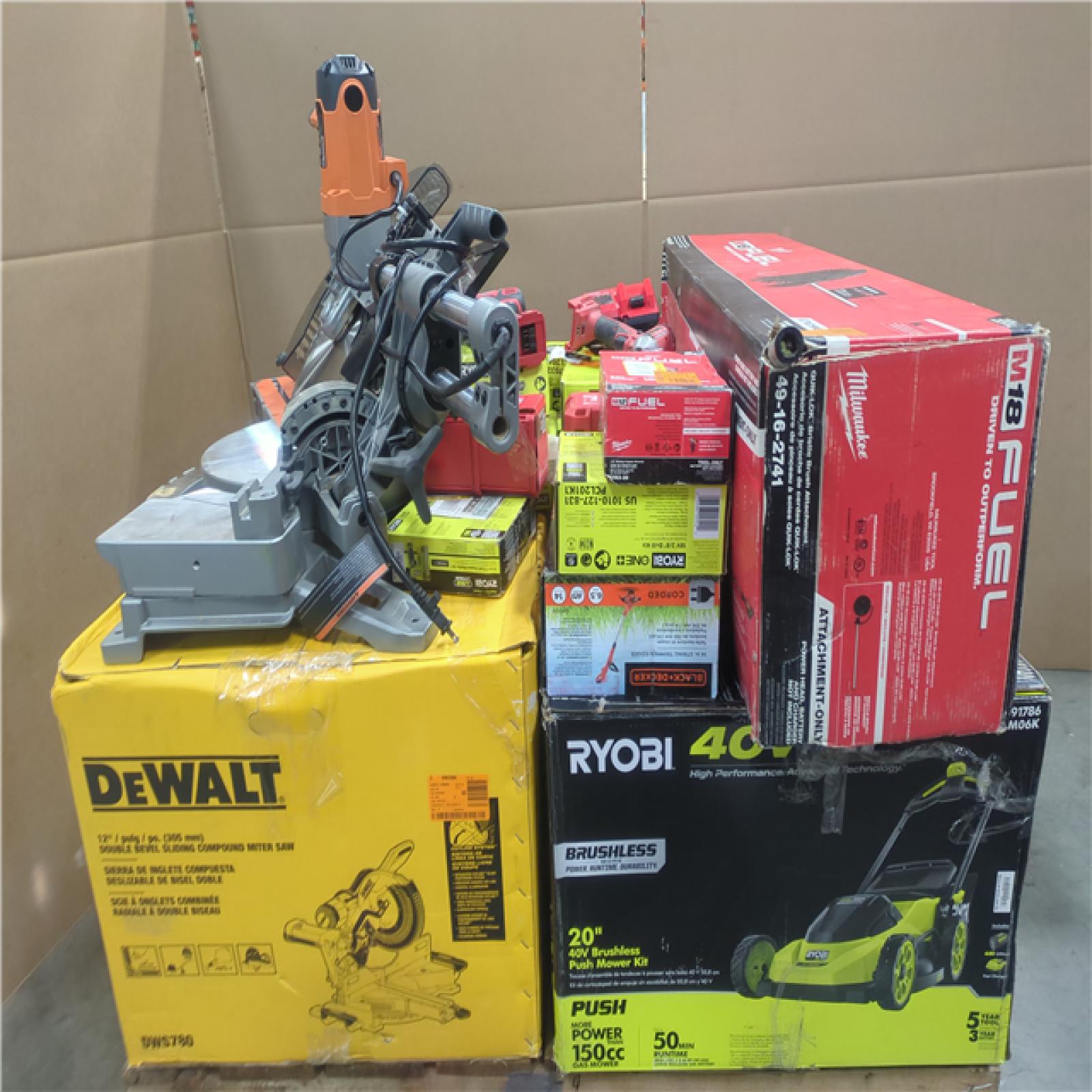 CALIFORNIA AS-IS TOOL PALLET