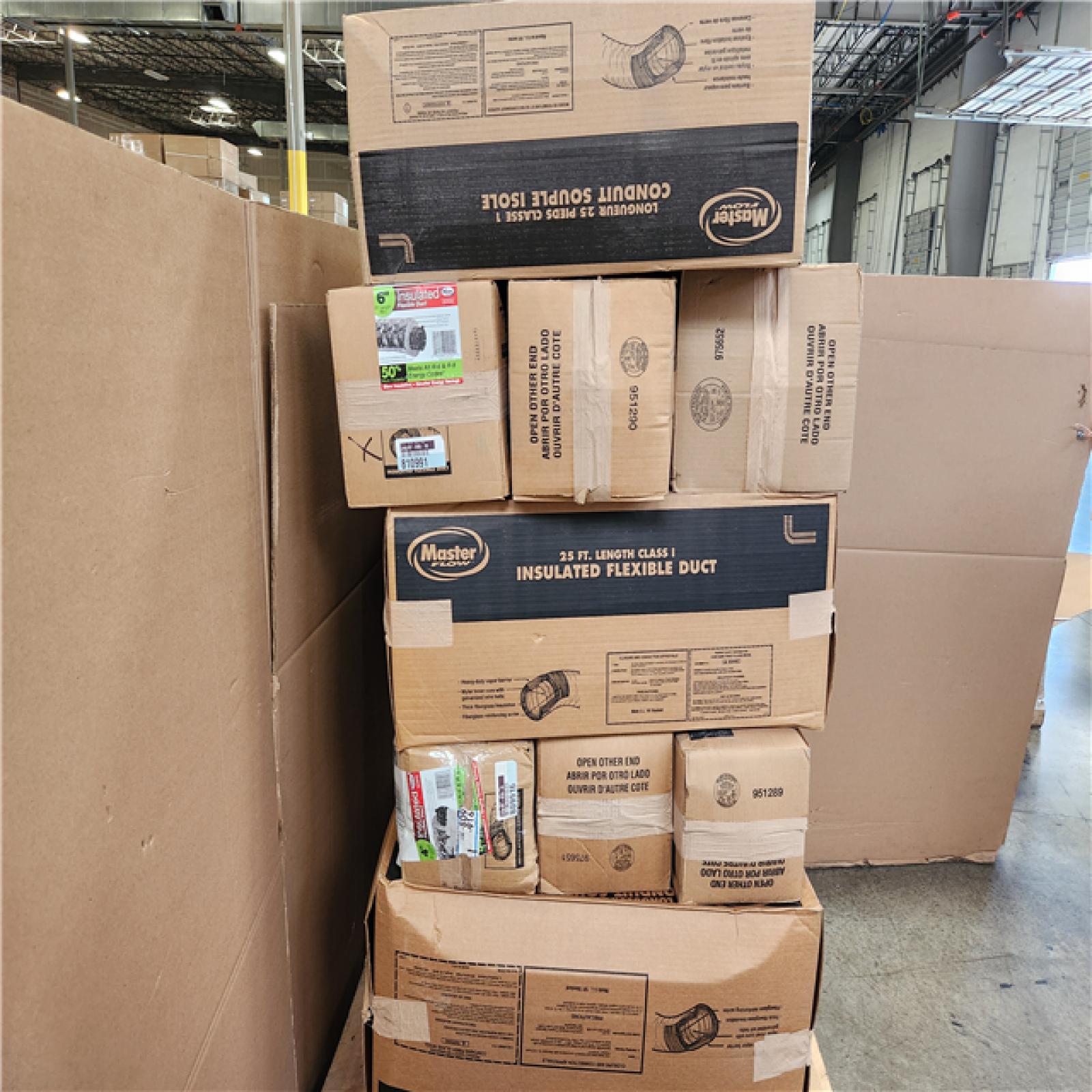 Phoenix AS-IS Insulated Flexible Duct Pallet (13-Ducts)