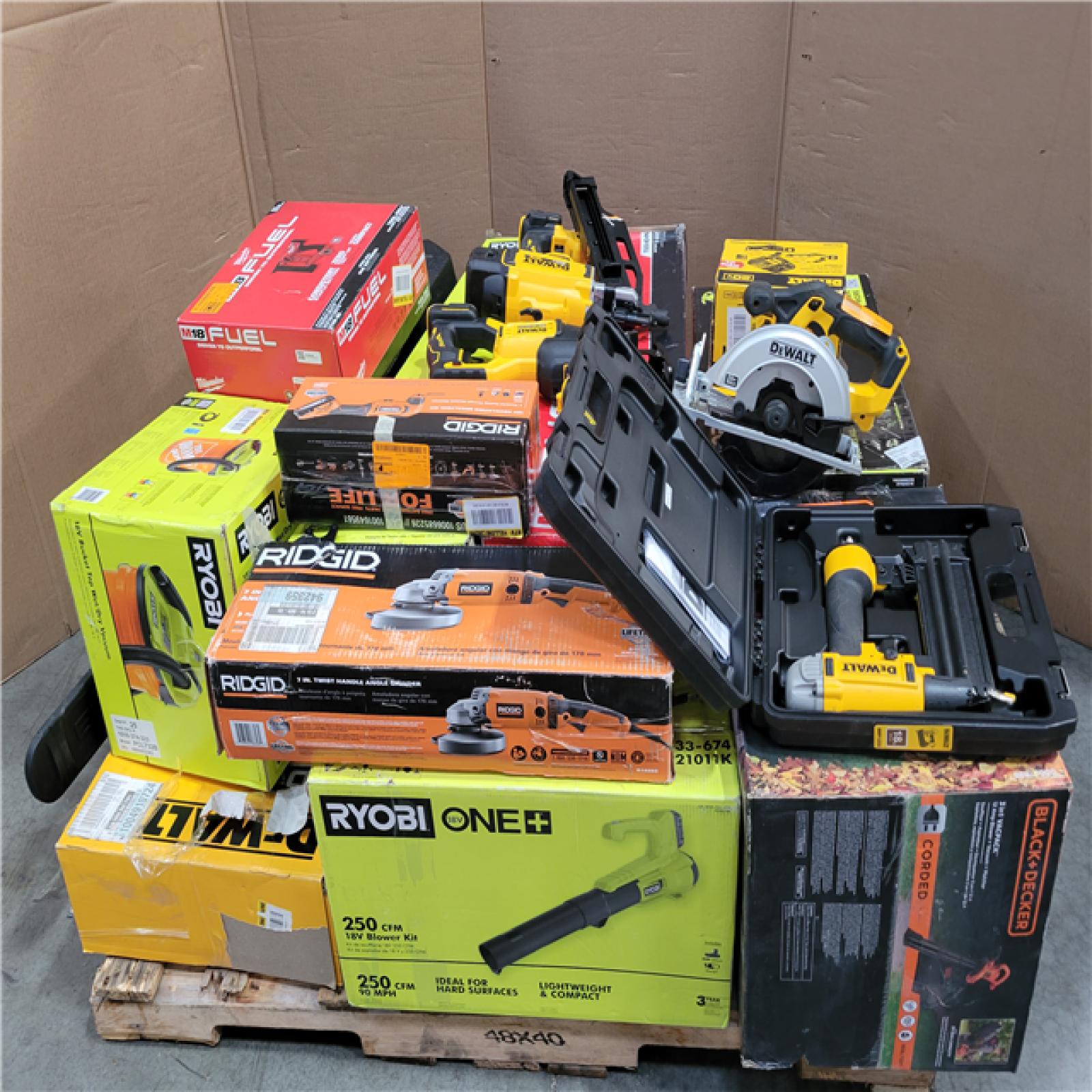 CALIFORNIA AS-IS TOOL PALLET
