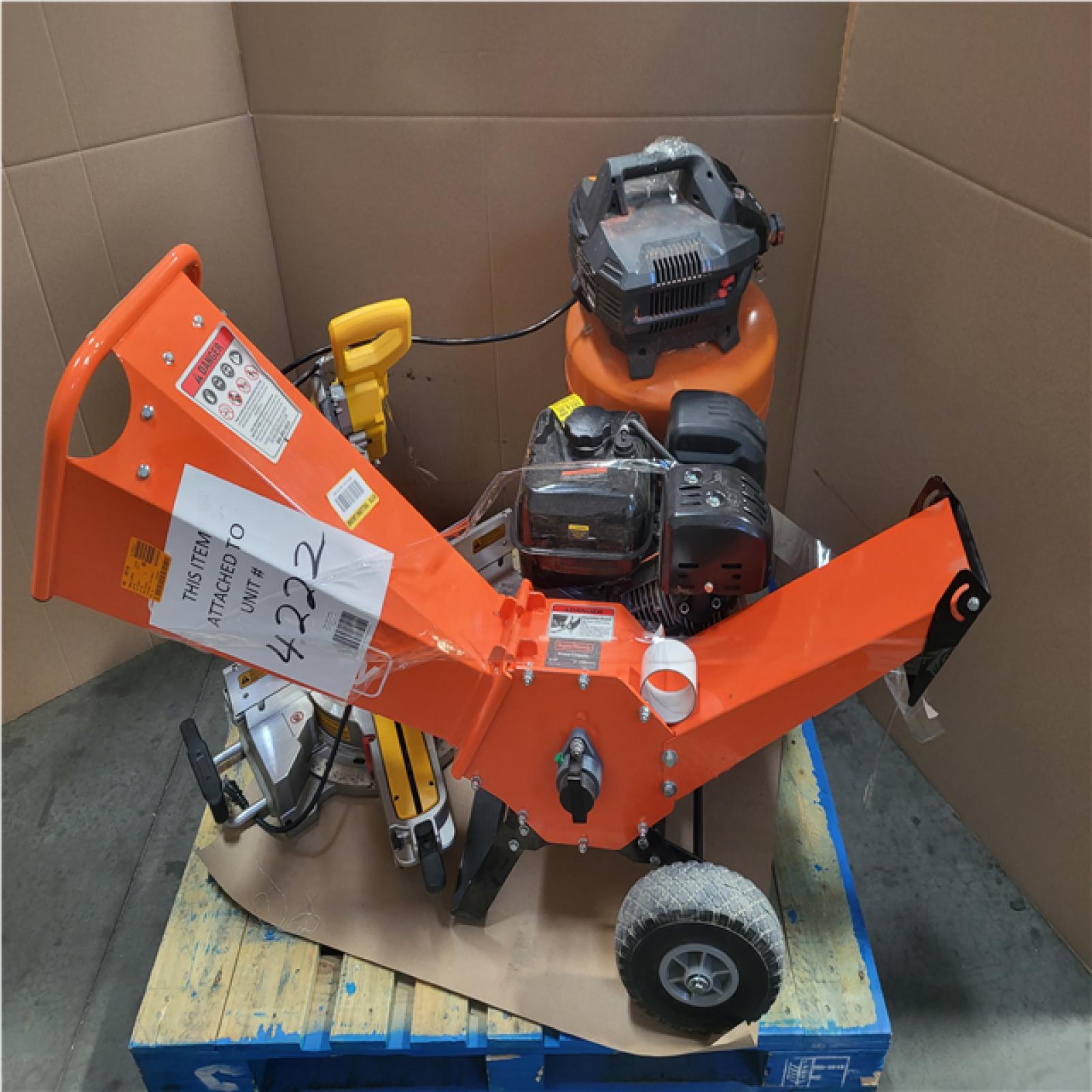 CALIFORNIA AS-IS OUTDOOR POWER EQUIPMENT