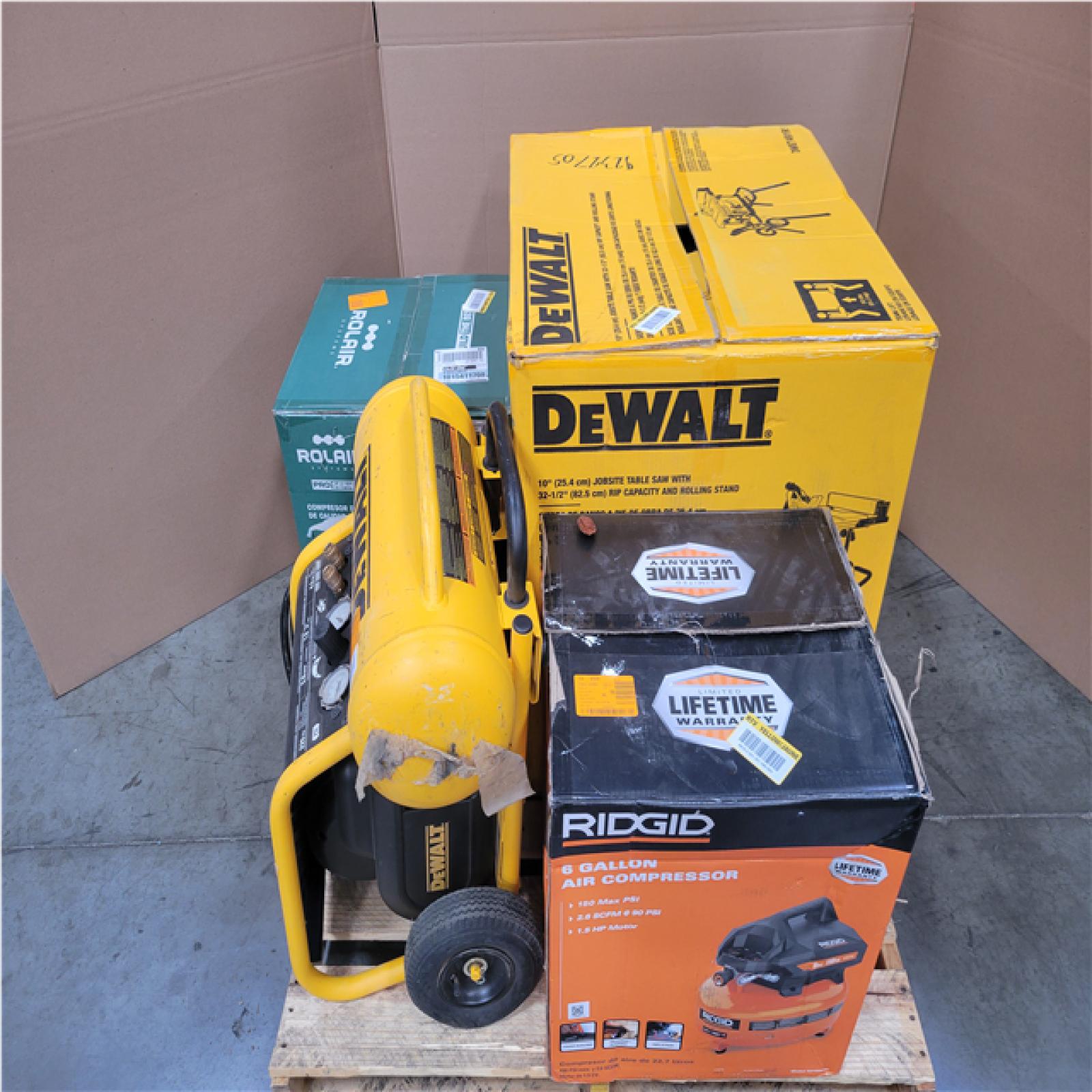 CALIFORNIA AS-IS OUTDOOR POWER EQUIPMENT