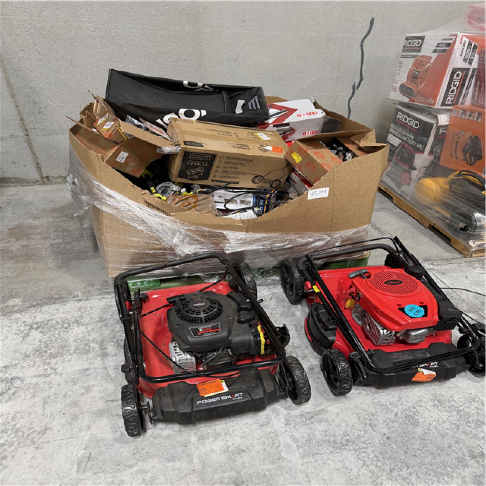 Atlanta Location AS-IS Tools Partial Truckload (4 Pallets) 4024-E