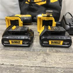 AS-IS DEWALT 20V MAX Cordless Drill/Impact 2 Tool Combo Kit