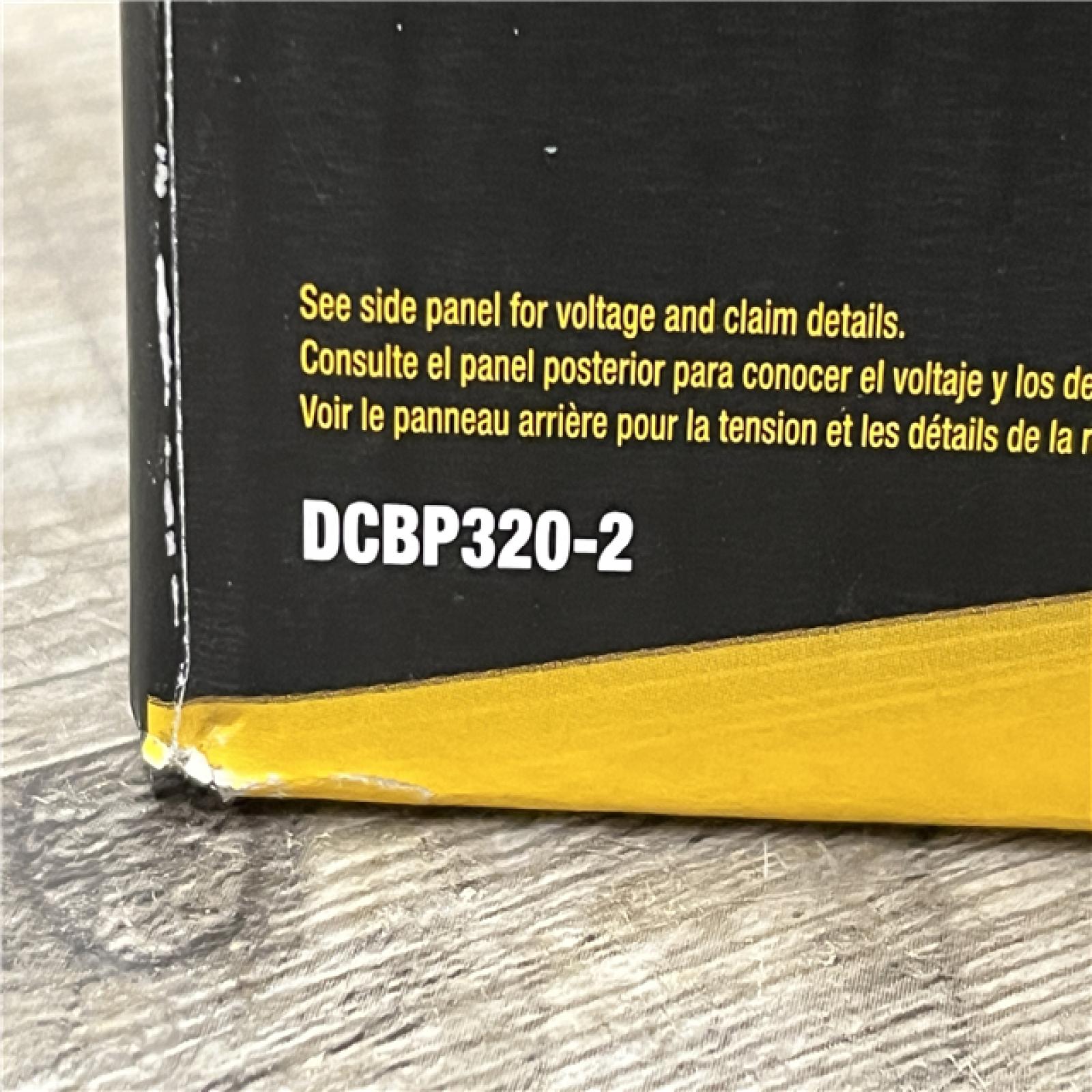 NEW - DEWALT 20V MAX XR POWERSTACK Lithium-Ion 3.5 Ah Battery (2 -Pack)