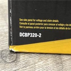 NEW - DEWALT 20V MAX XR POWERSTACK Lithium-Ion 3.5 Ah Battery (2 -Pack)