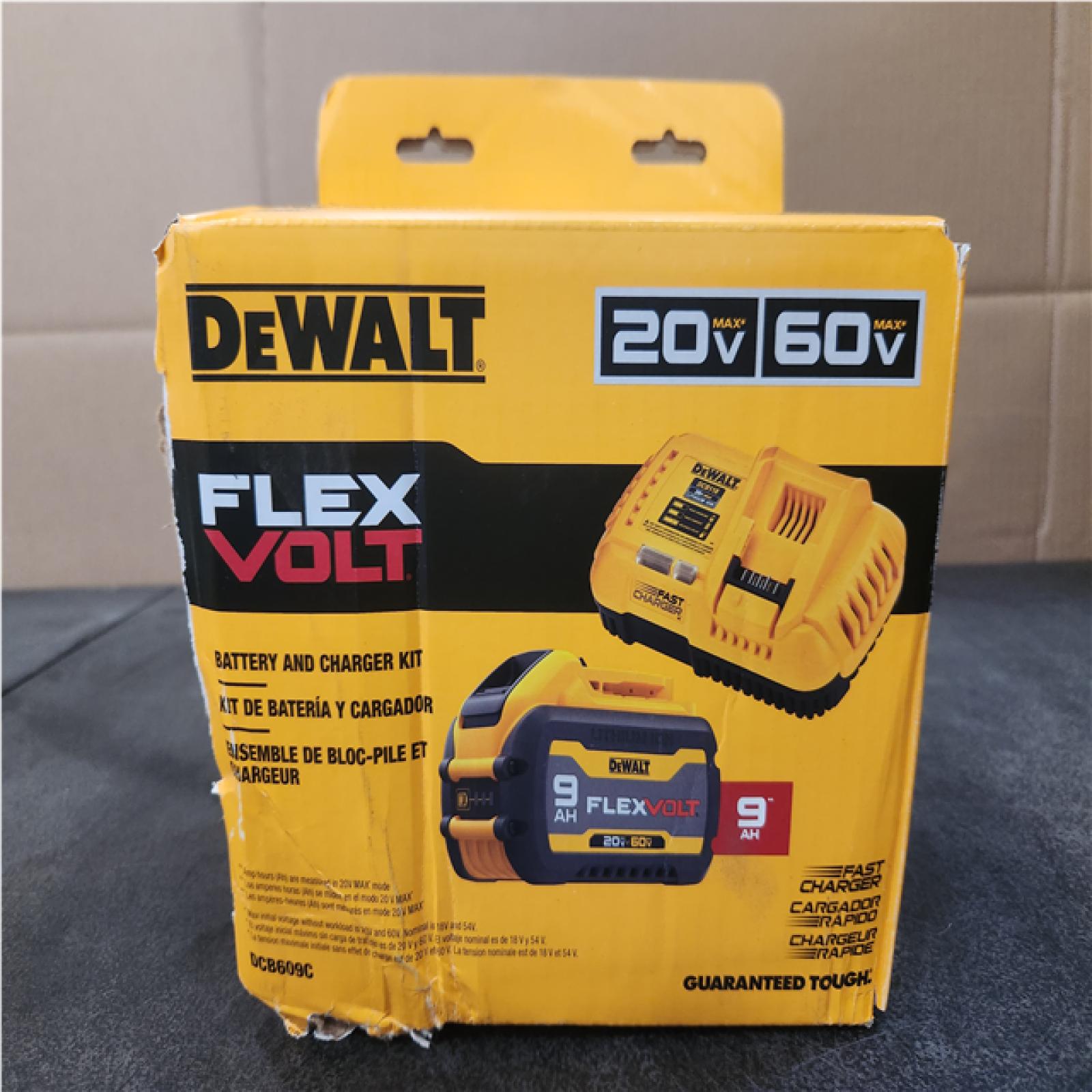 Phoenix NEW DEWALT 20V/60V MAX FLEXVOLT Lithium-Ion 9.0Ah Battery and Charger Starter Kit