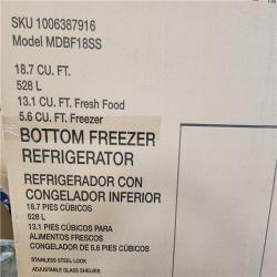 Phoenix NEW Vissani 18.7 cu. ft. Bottom Freezer Refrigerator in Stainless Steel (SEALED)
