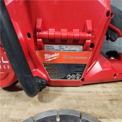 HOUSTON LOCATION - AS - IS Milwaukee FUEL ONE-KEY 18V Lithium-Ion Brushless Cordless 9 in. Cut Off Saw (Tool-Only)