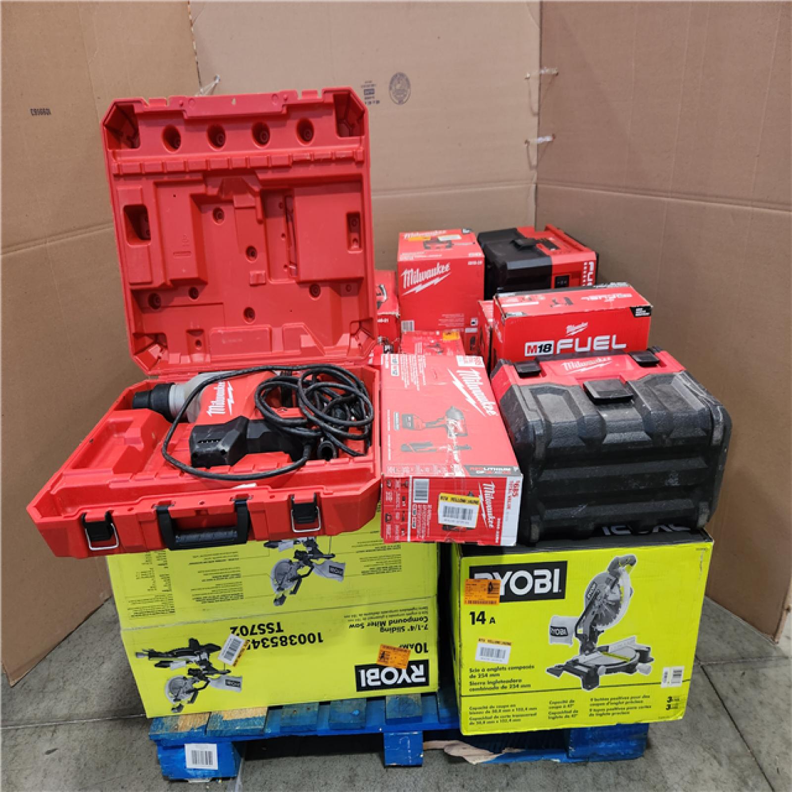 CALIFORNIA AS-IS TOOL PALLET