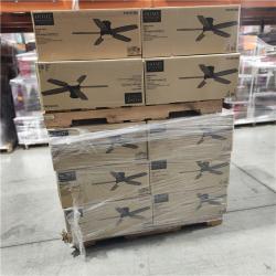DALLAS LOCATION - Home Decorators Ashby Park 52 Bronze Color-Changing LED Ceiling Fan PALLET-(28 UNITS)