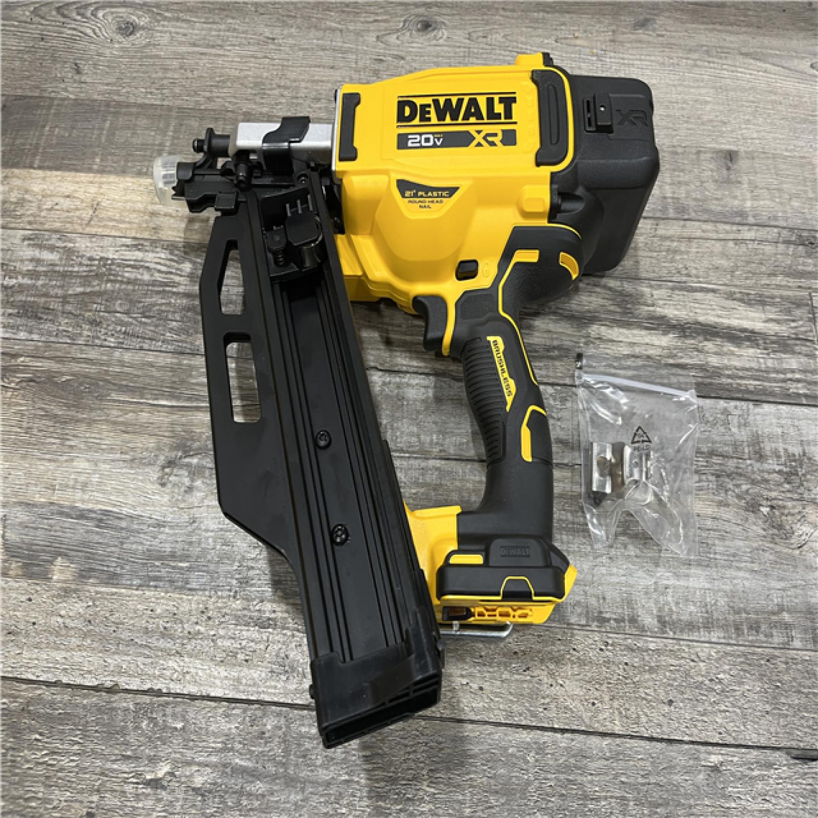 AS-IS DEWALT 20-Volt 21° Cordless Framing Nailer (Tool-Only)